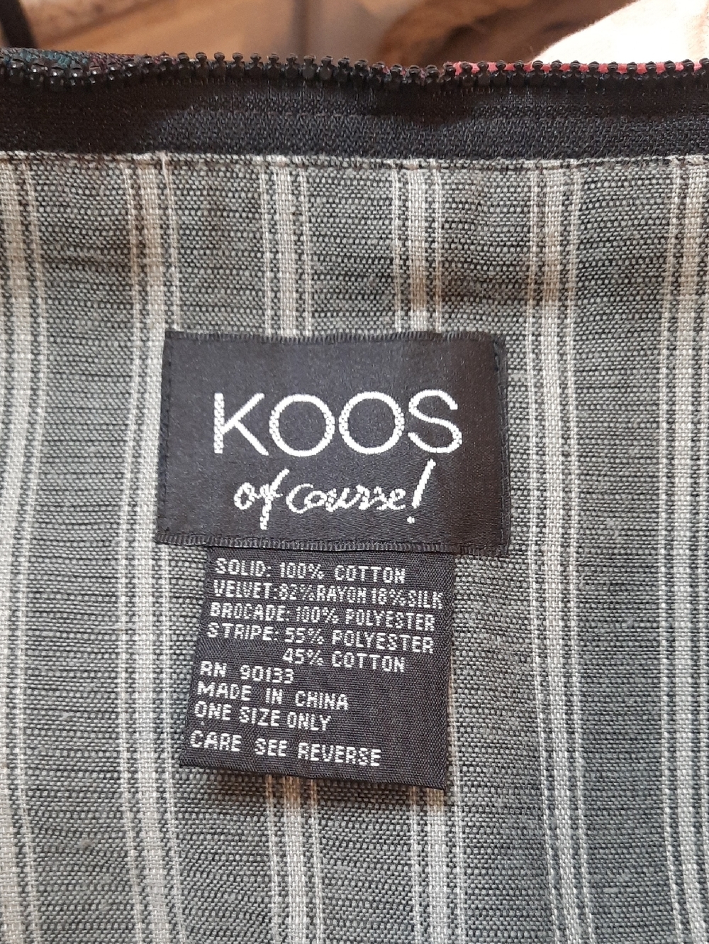 Vintage Koos Of Course Patchwork Hobo Bag - Picture 4 of 4